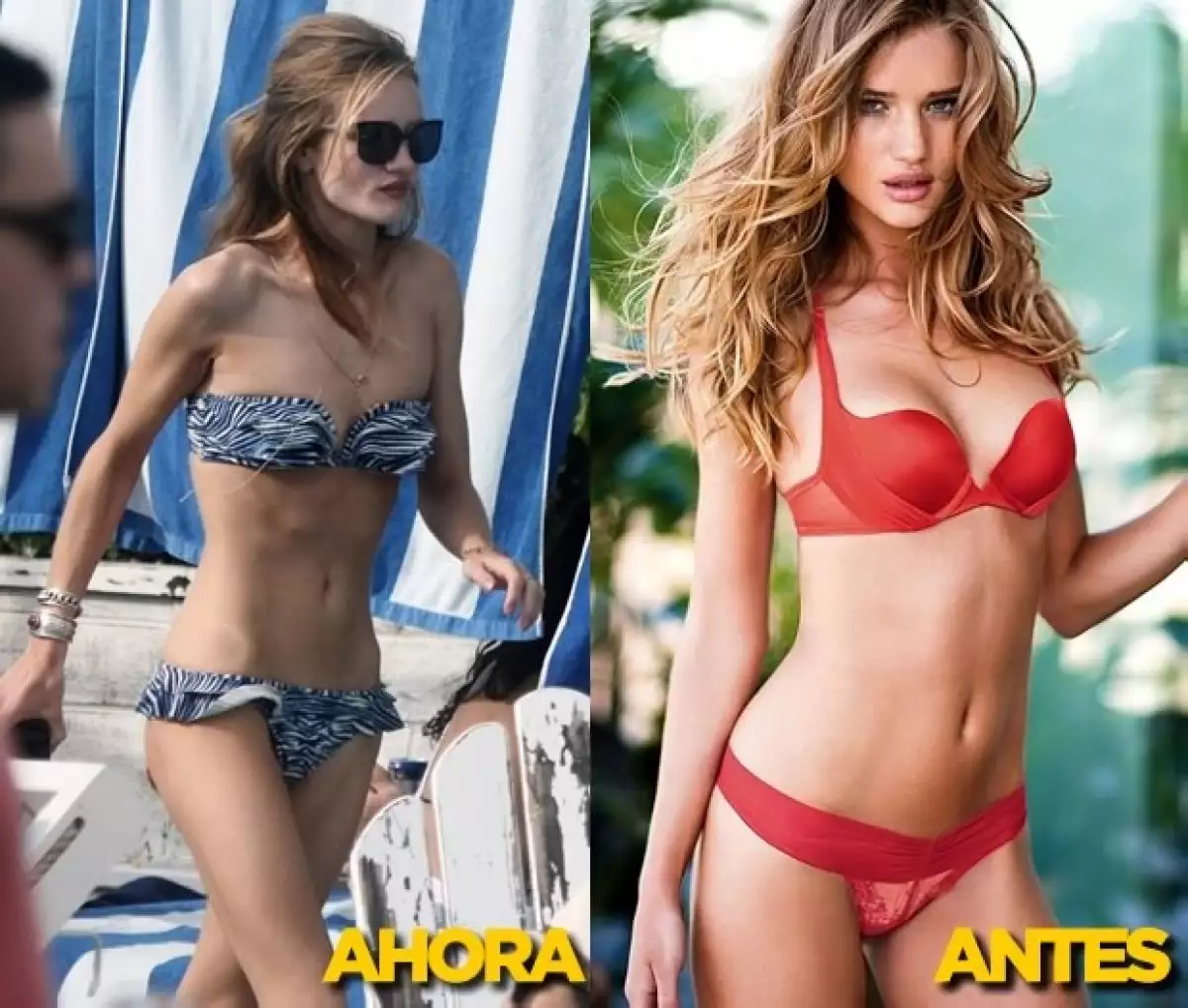 Rosie Huntington tiene 24 años.