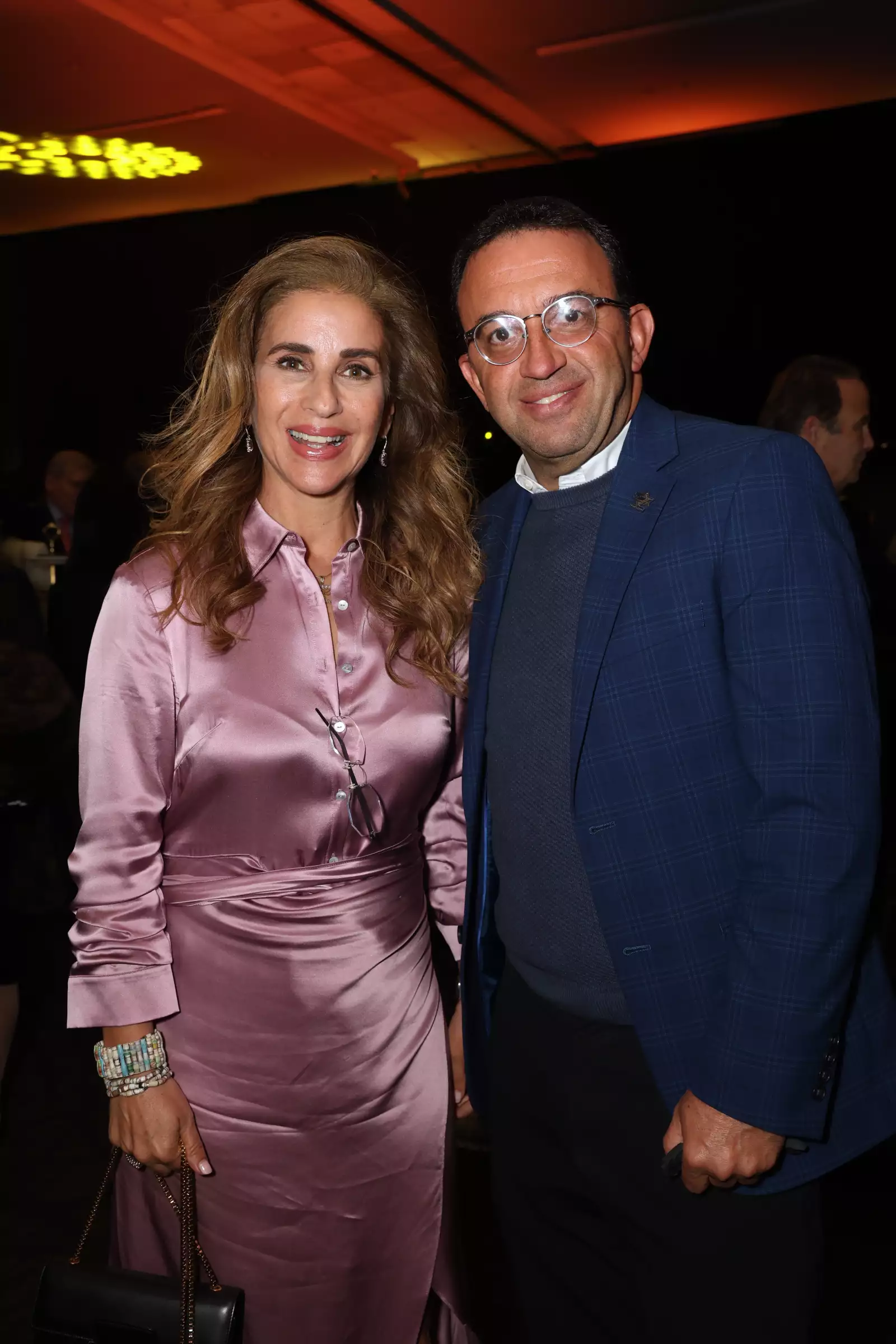 Judith Roman y Abdo Chacalo 