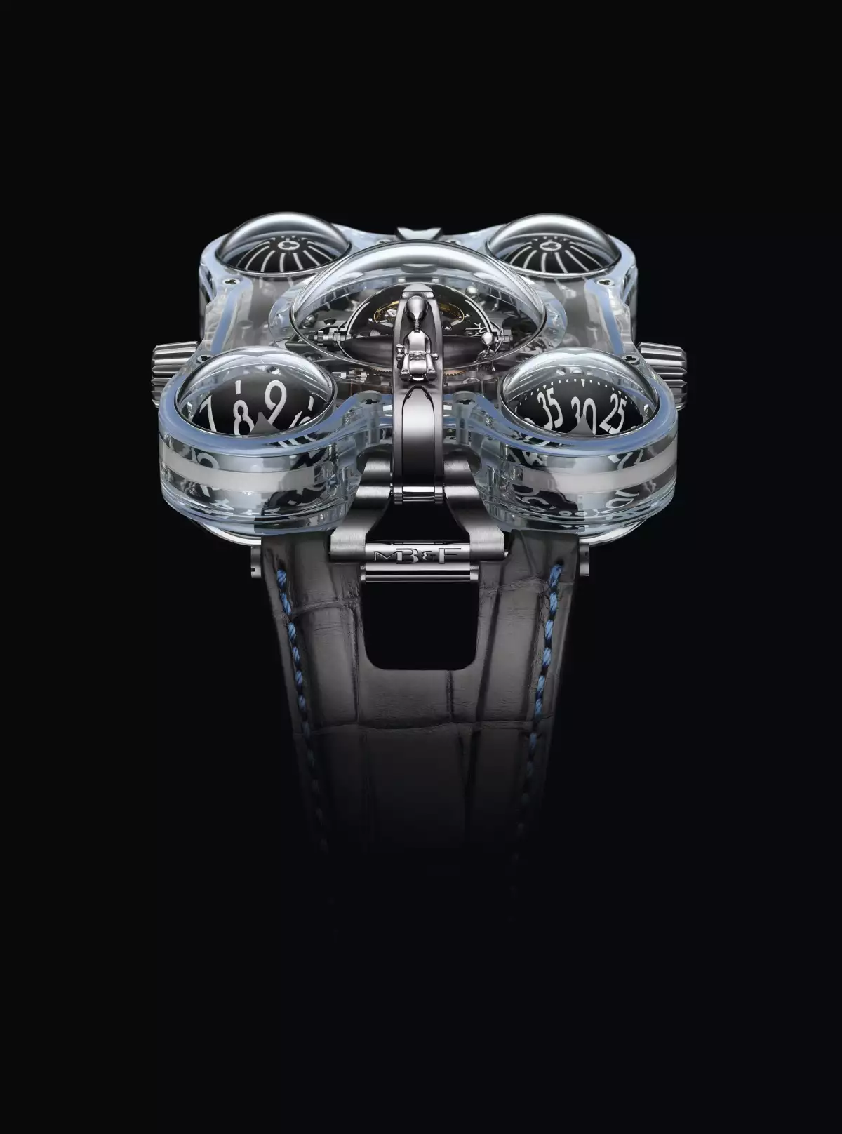 Cuatro piezas únicas integran la serie Horological Machine No. 6 Alien Nation