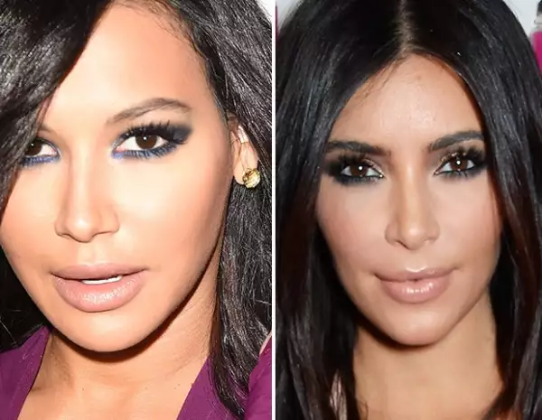 Kim Kardashian y Naya Rivera