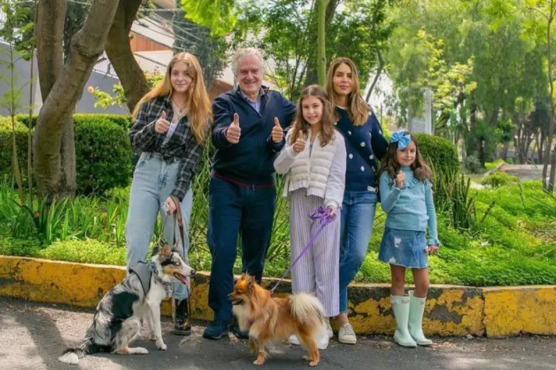 Constanza y Santiago Creel tras la muerte de Edith González (Instagram/Santiago Creel)