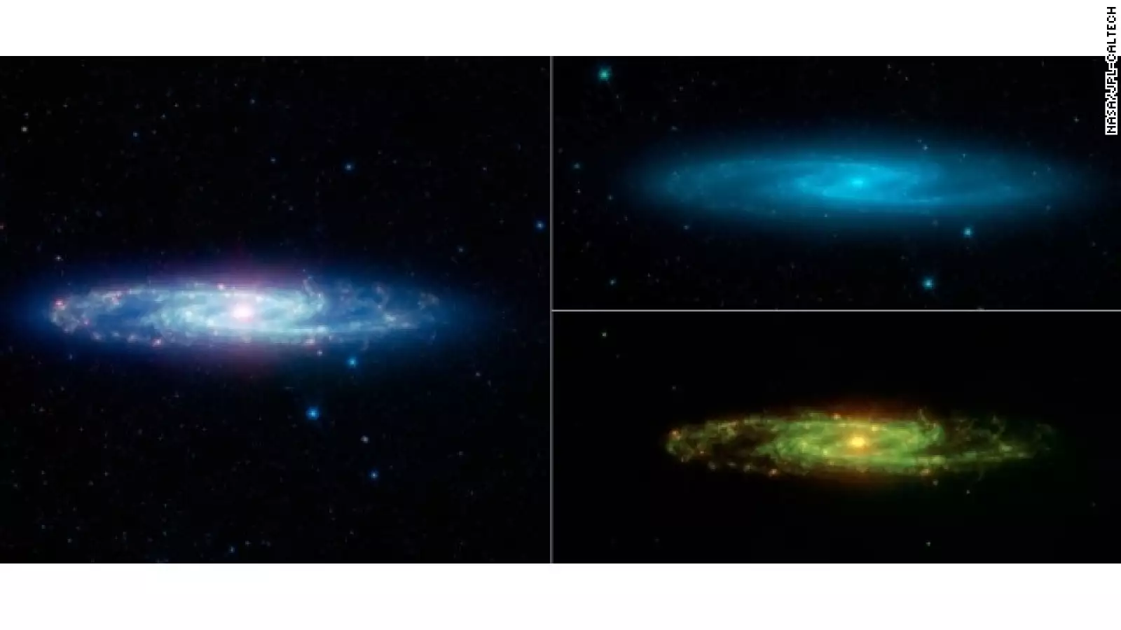 spitzer galaxia moneda de plata