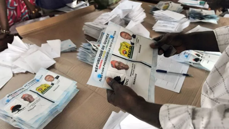 Elección en Guinea