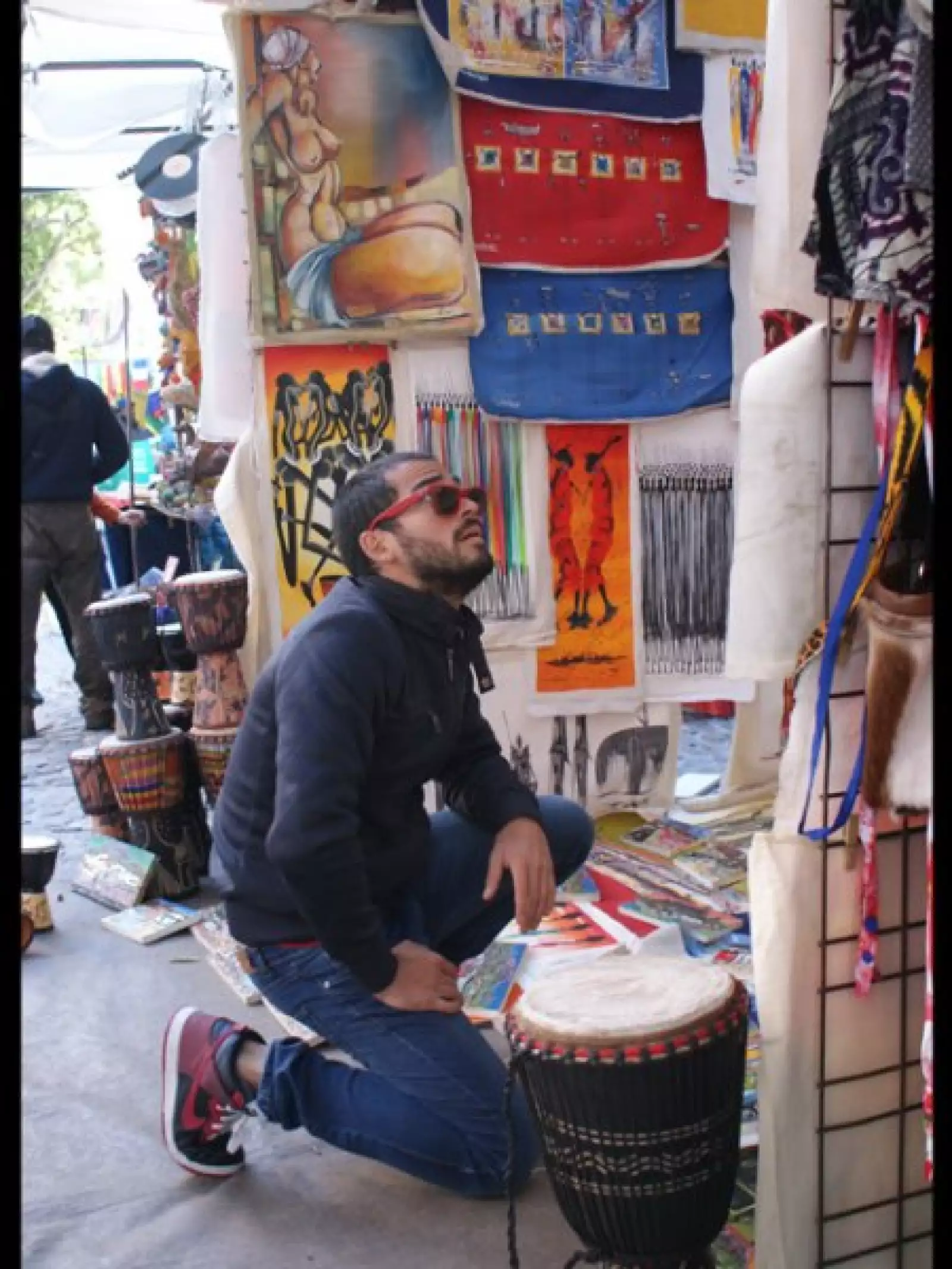 El Green Market es famoso porque ahí se pueden comprar artesanías de la región.