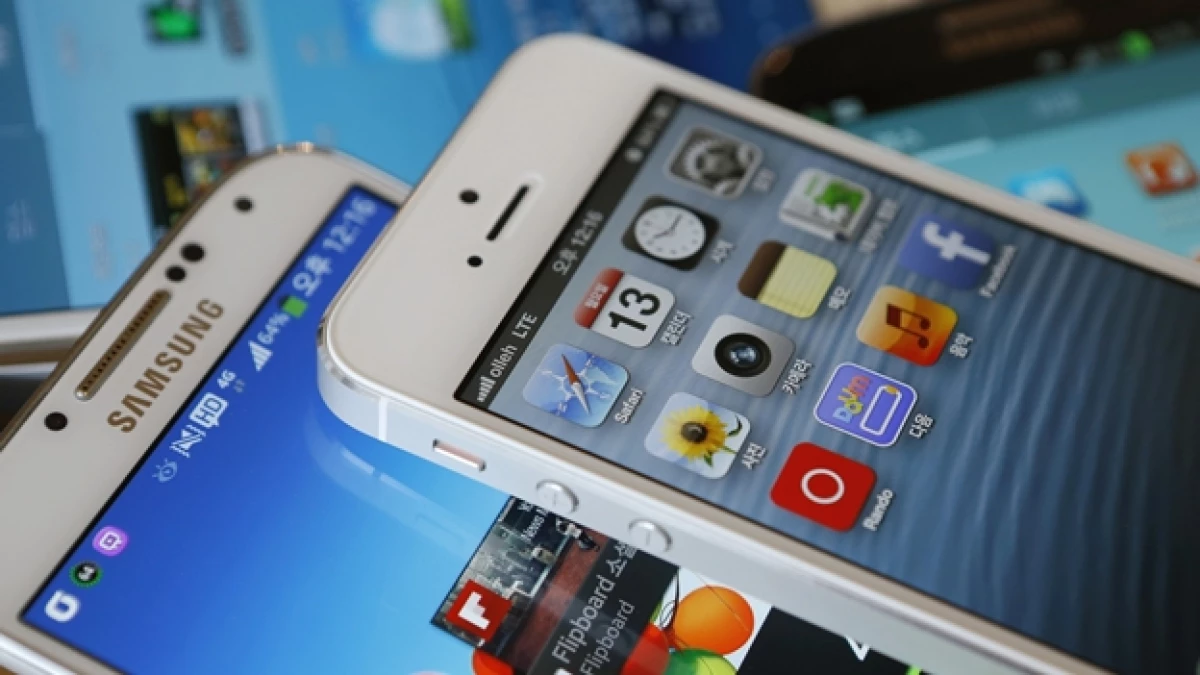 Samsung Apple iPhone Galaxy