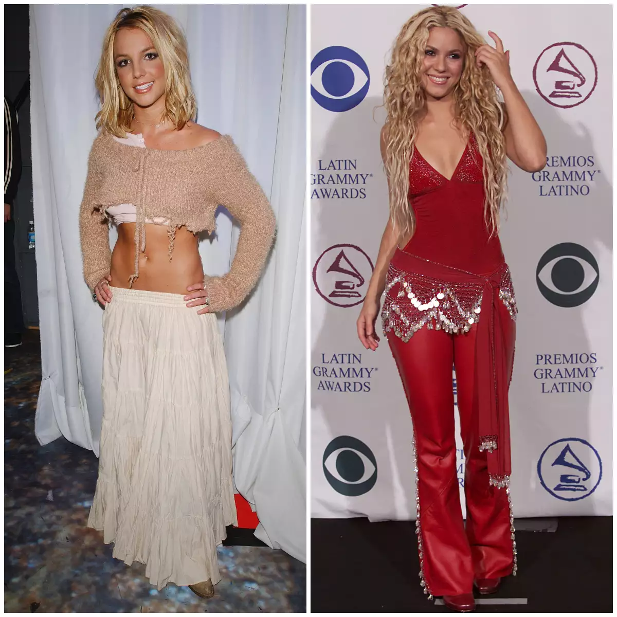 Britney Spears y Shakira 