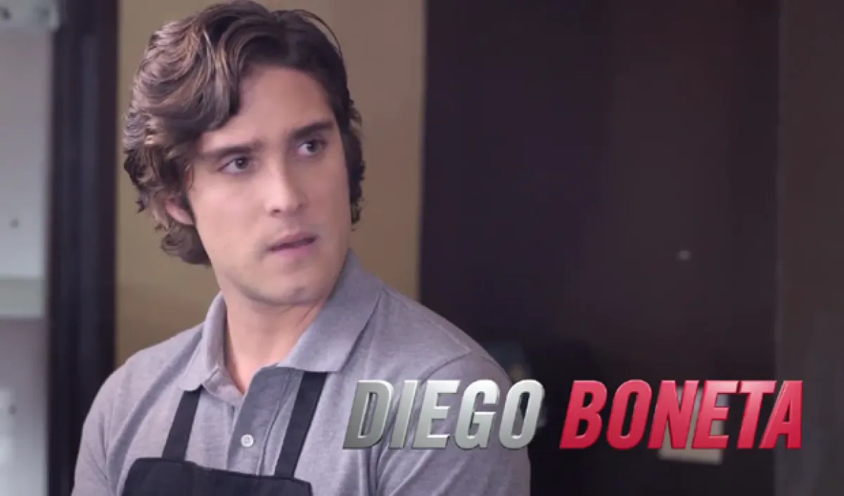 Scream Queens es la primera serie que Diego filma en Estados Unidos.
