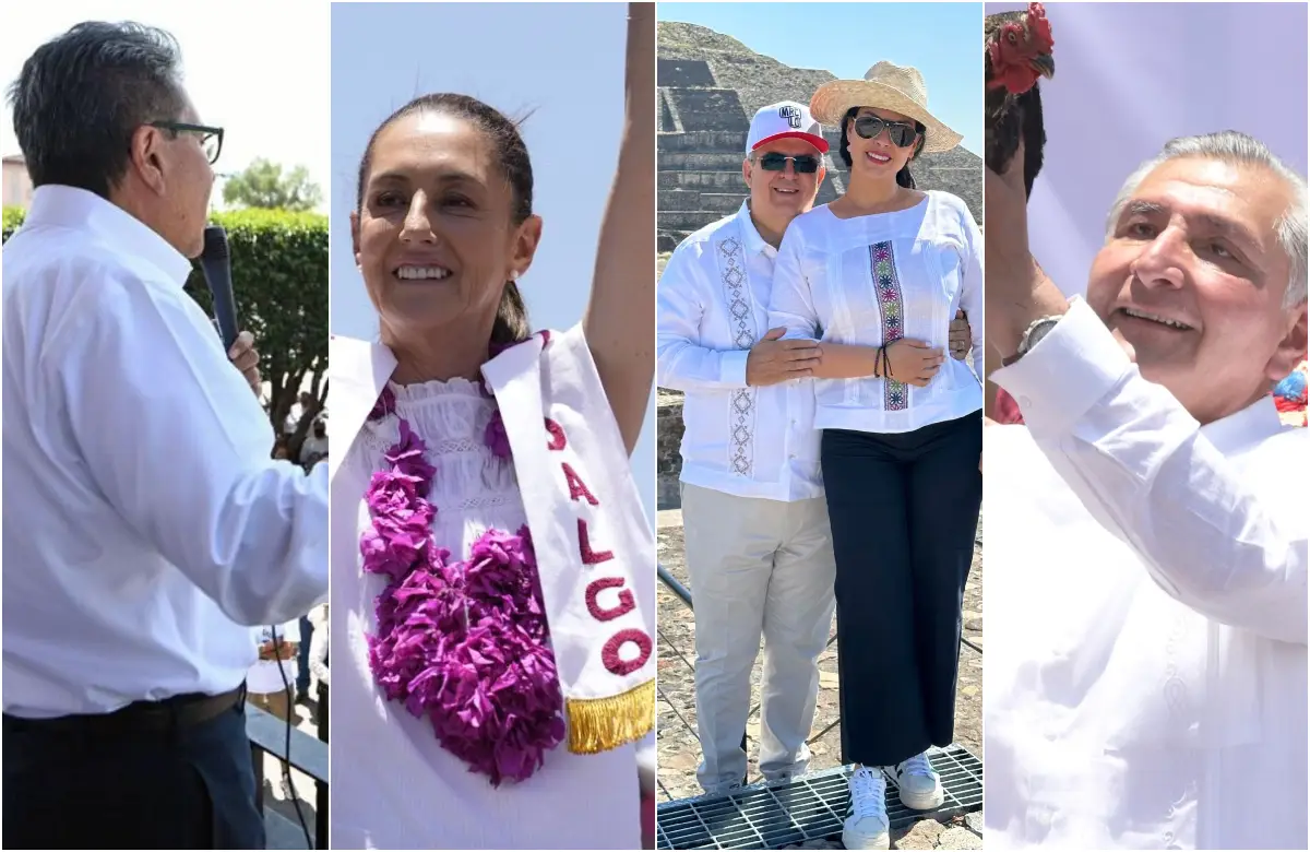 candidatos a la presidencia 2024 Morena actividades