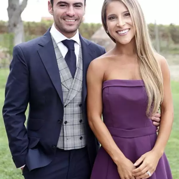 Iñaki López y Marielle Beteta