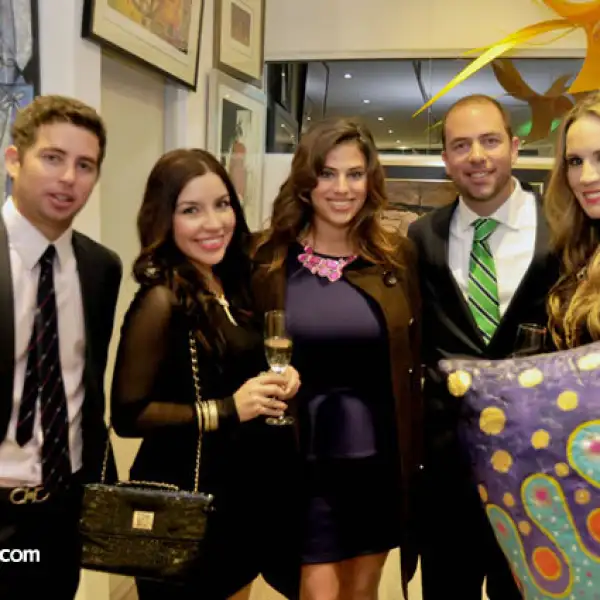 Alejandro Bernardini, Pamela Garza, Mariana Carrillo, Diego Bernardini y Lizy Dillón