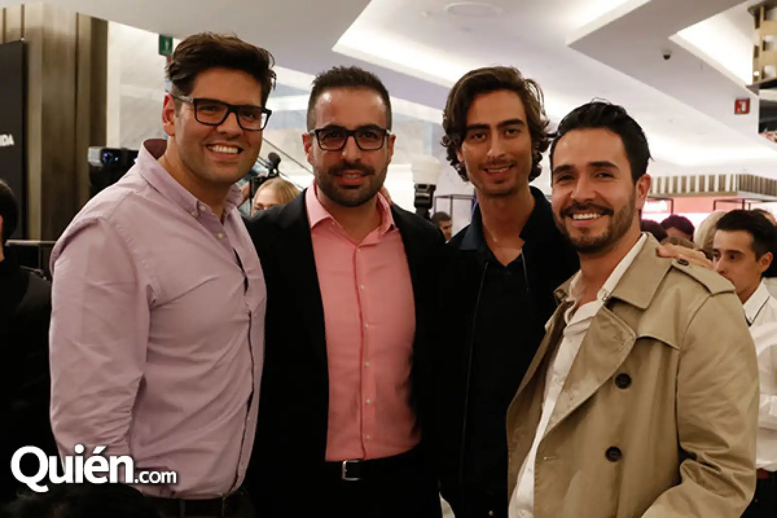 Mauricio Herrera, Ari Salazar, Kris Goyri y Rodolfo Goñi