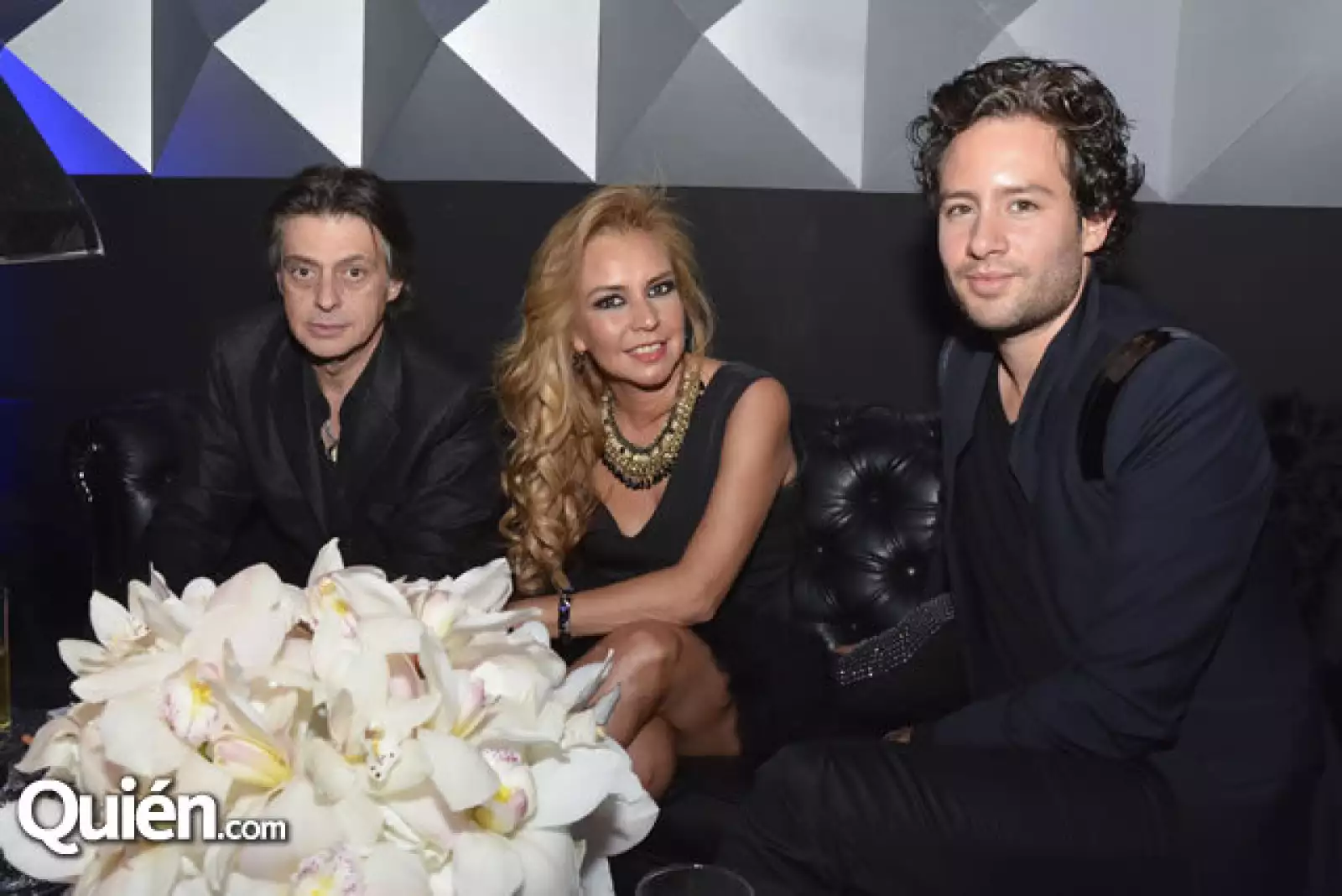 Alfonso Noriega,Claudia Zacarías y Abel Castro