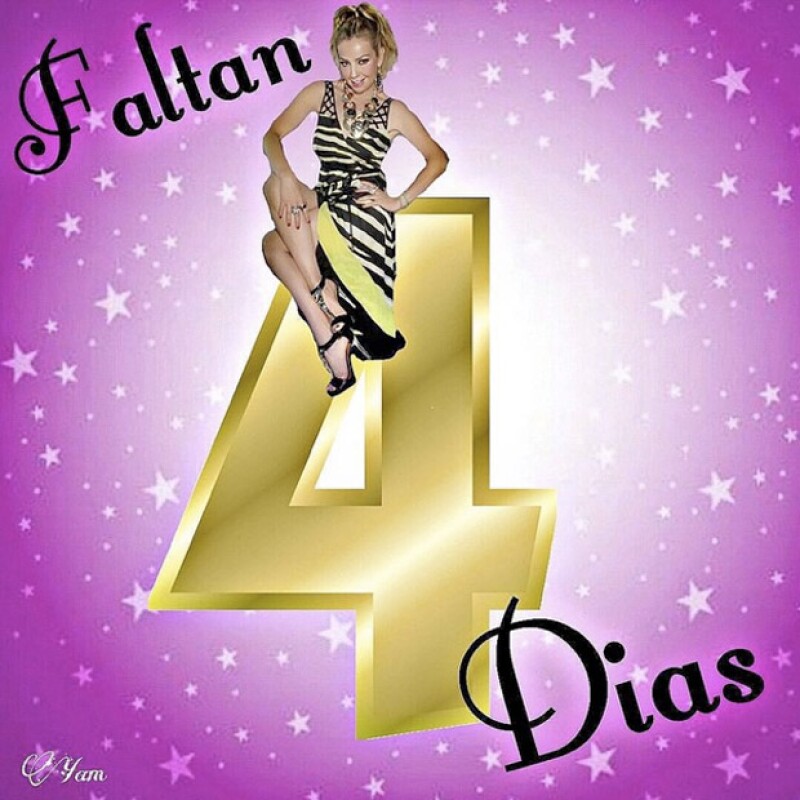 Thalía está comenzando el conteo para celebrar en grande su cumpleaños.