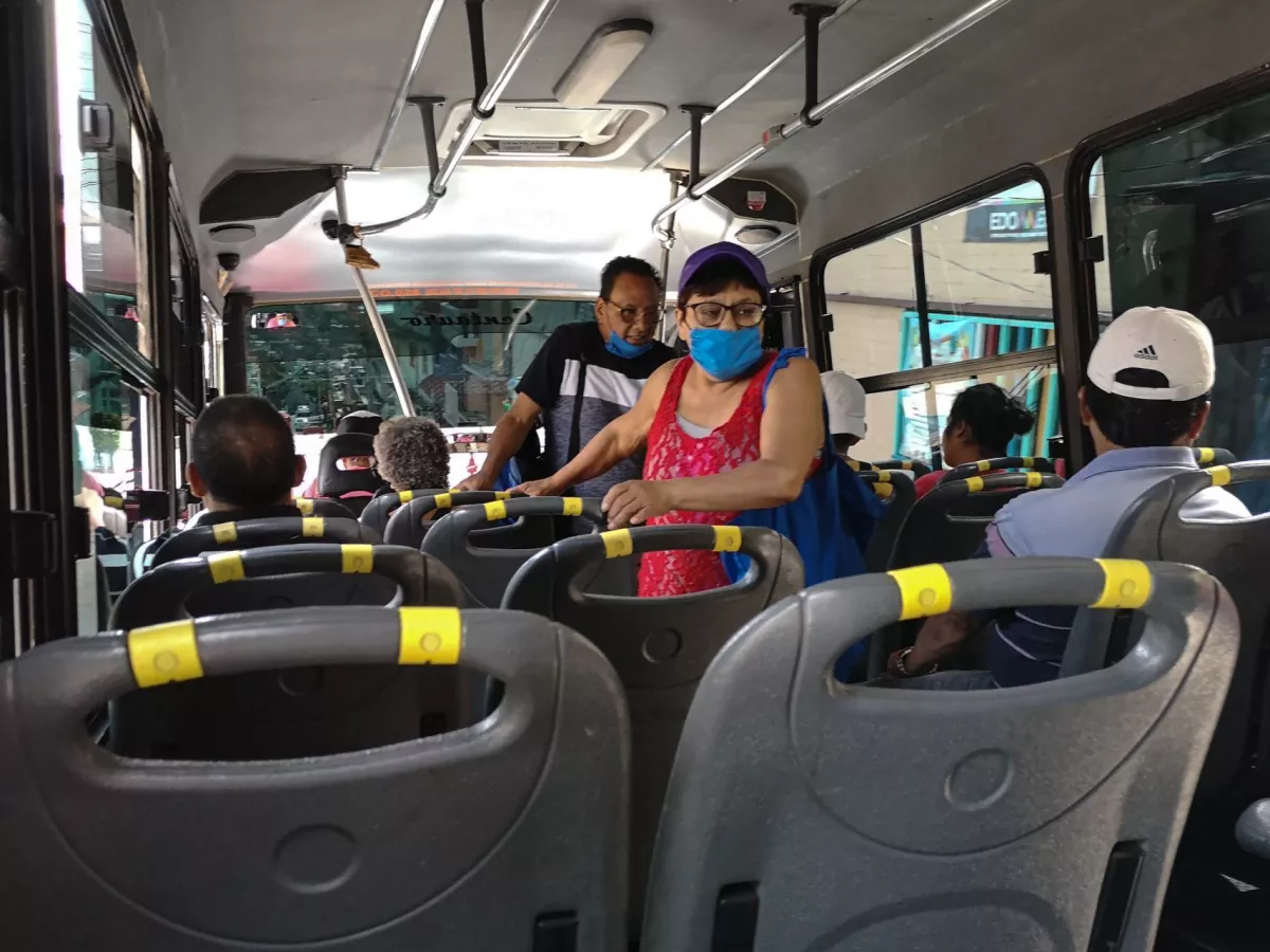 Transporte público coronavirus