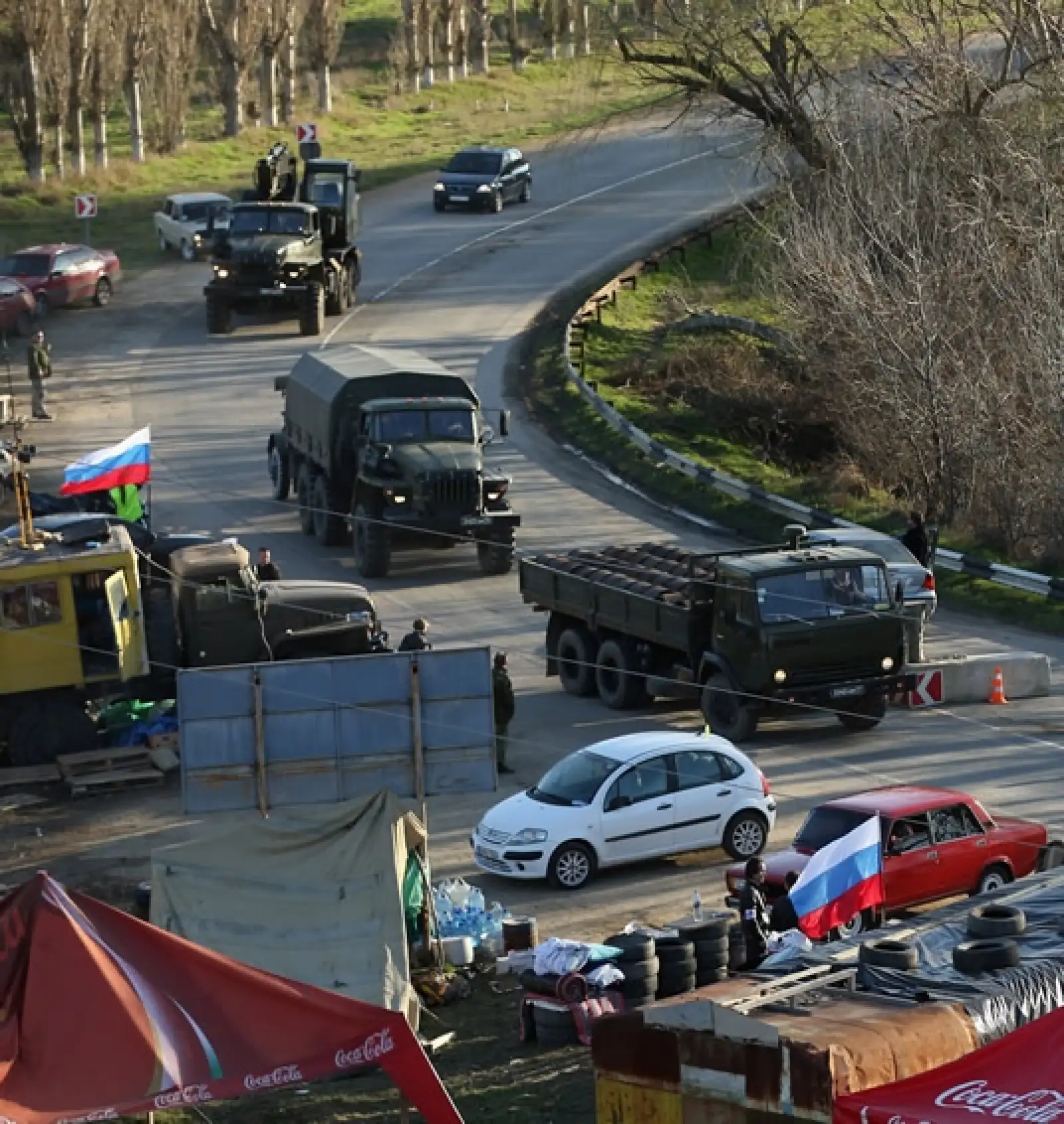 Crimea militares protestas 7