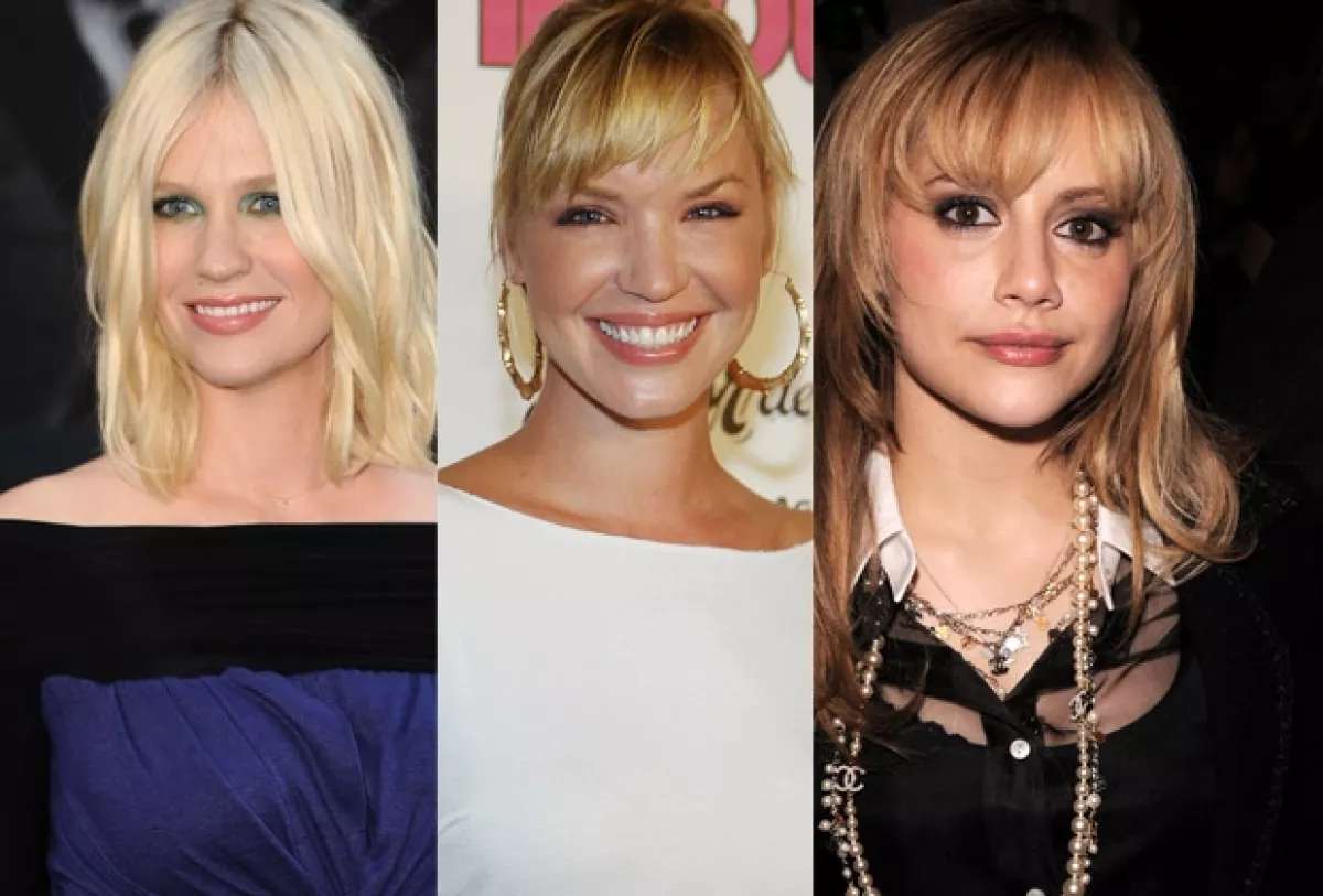 January, Ashley y Britany fueron novias de Ashton.