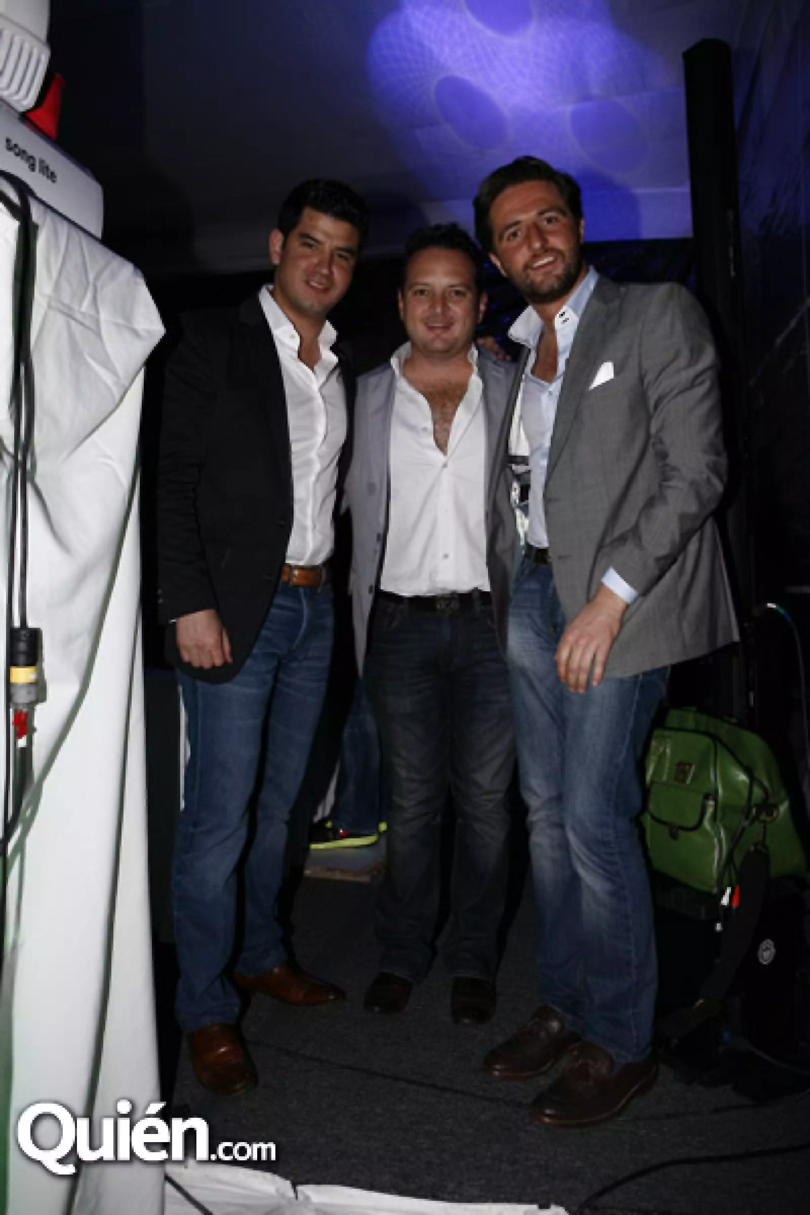Eduardo Murat, Joel Vera y Enrique Aguayo