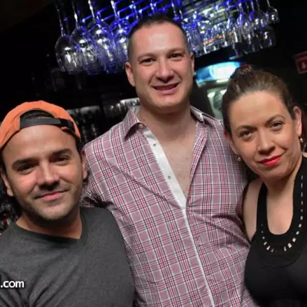 Carlos Gómez,César Aristóteles y Edna Alanís