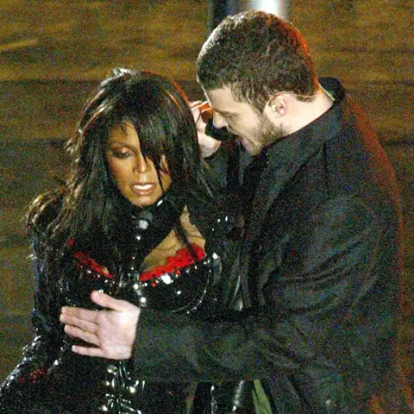 justin timberlake y janet jackson en el 2004