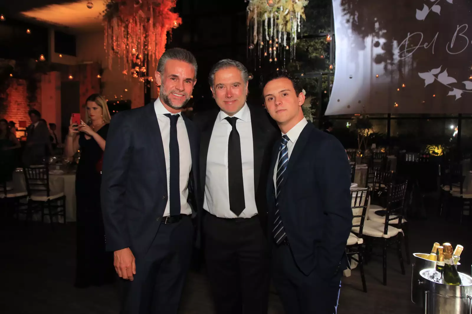 Manuel de la Fuente, Juan Pablo Arroyuelo y Manuel de la Fuente