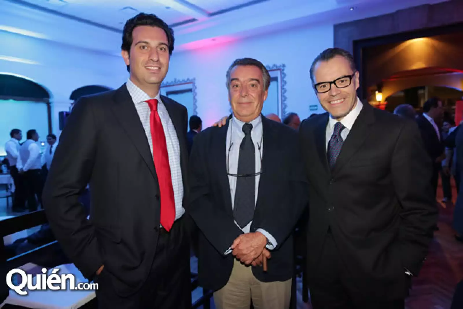 Peter Checa, Gilberto Valenzuela y Alejandro Vallarino