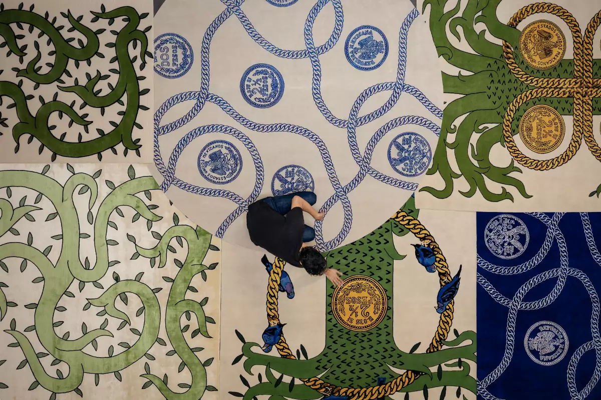 Eduardo Sarabia x Mughal: colección de tapetes