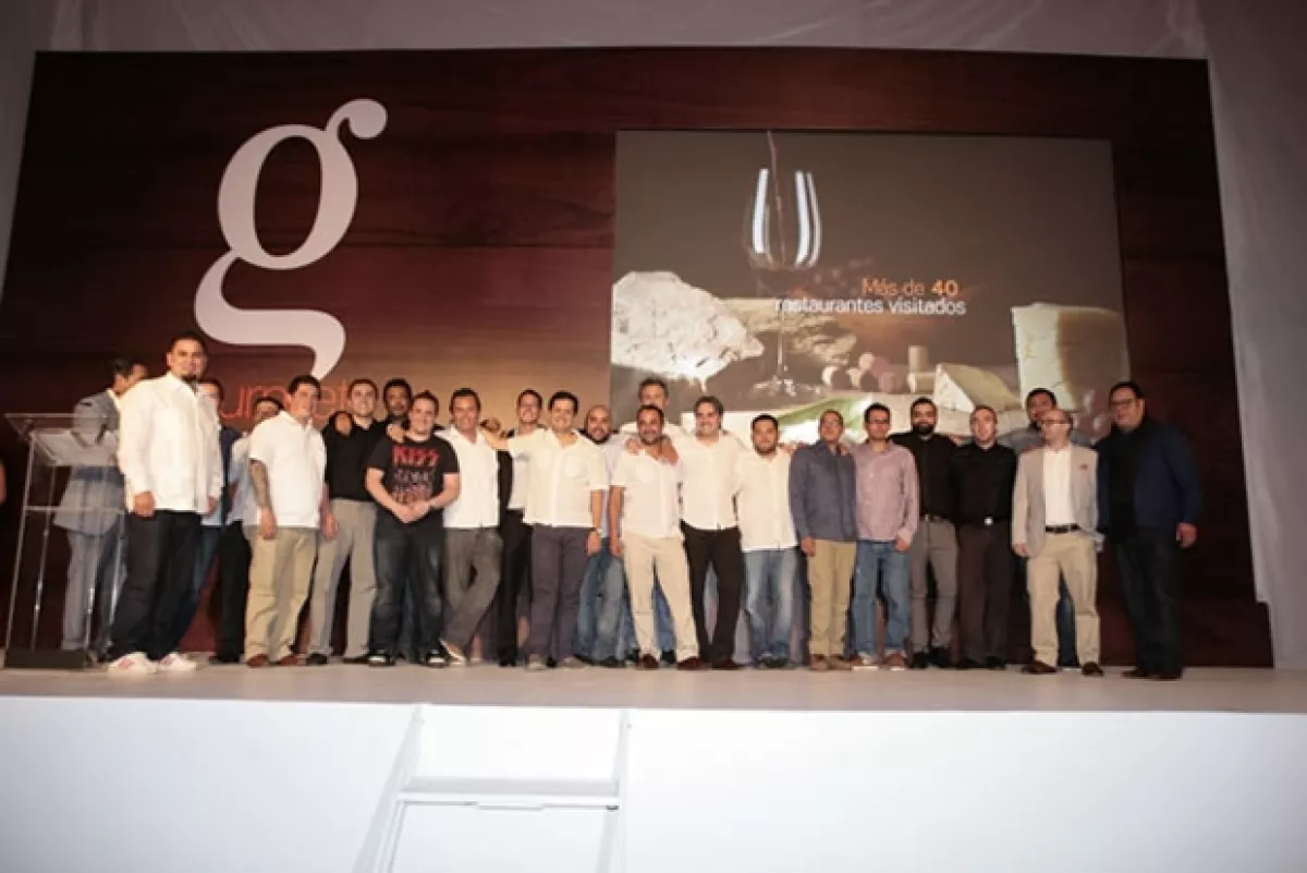 Los ganadores y nominados de la tercera edición de los Gourmet Awards.