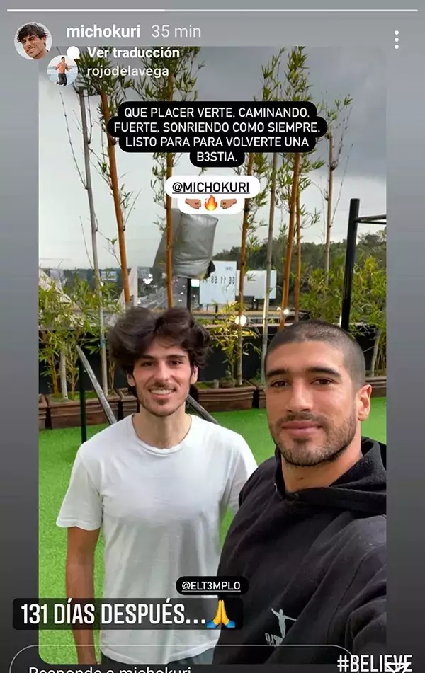 Micho Kuri y Gabriel Rojo de la Vega