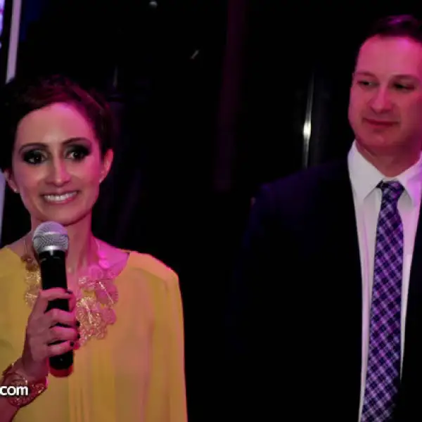 Sonia Gómez de Toussaint y César Aristóteles
