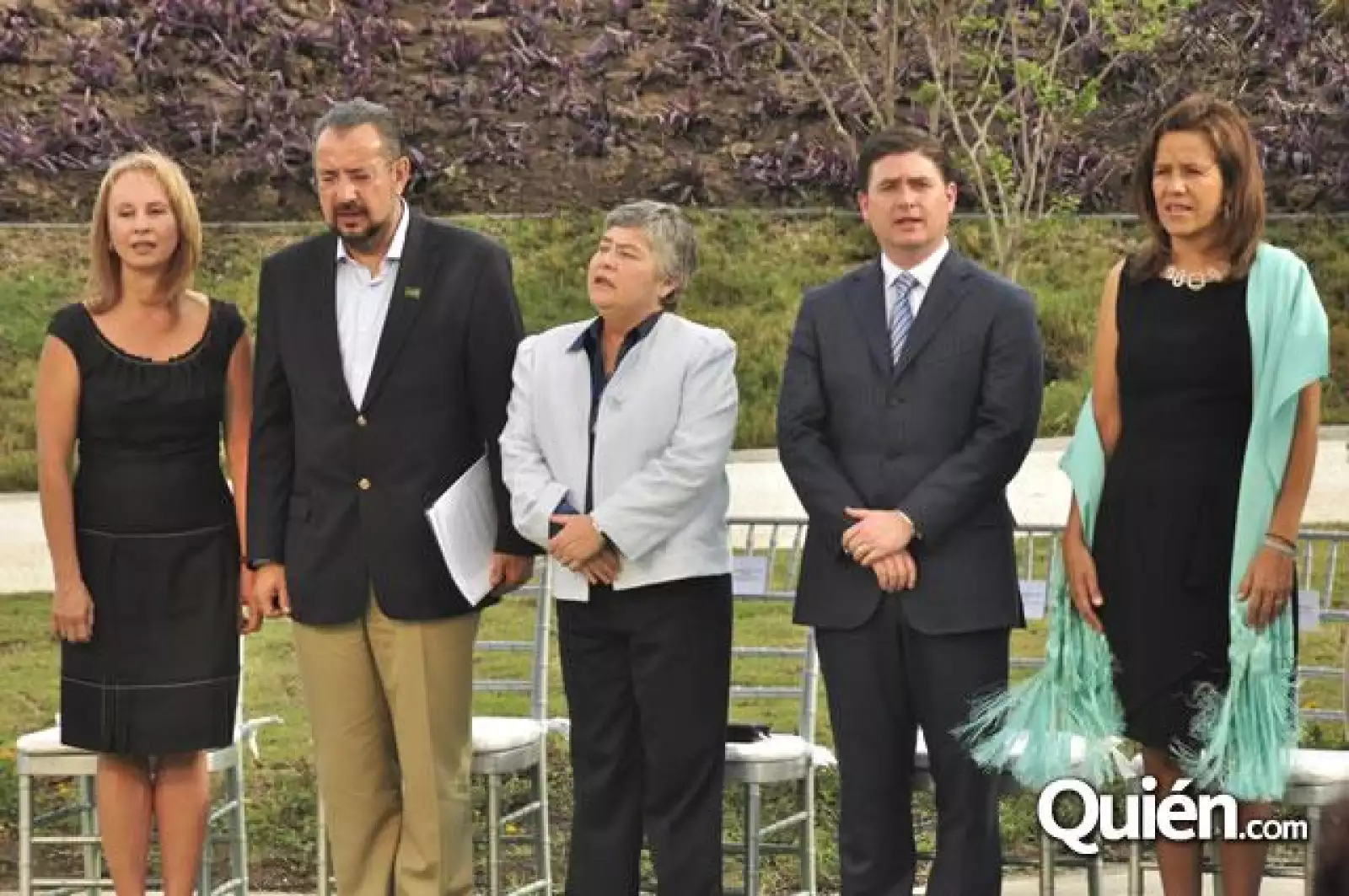 Inauguración del Paseo de la Mujer