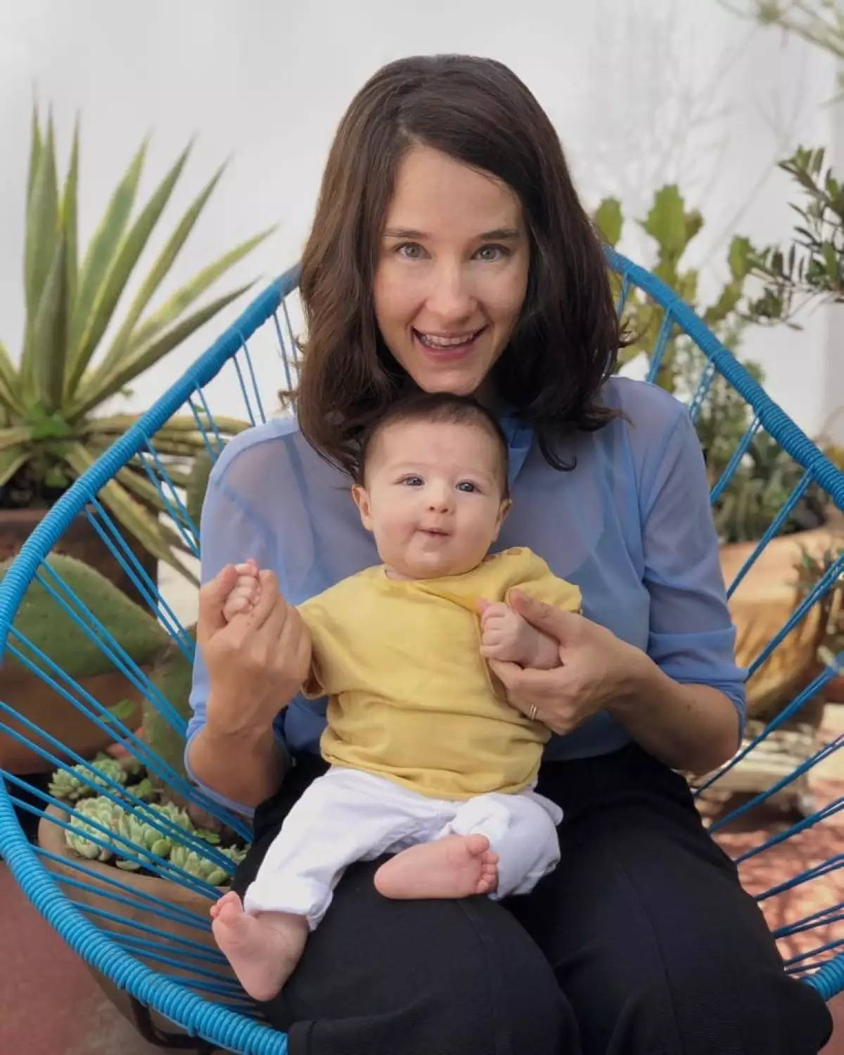 Ximena Sariñana y su primogénita, Franca