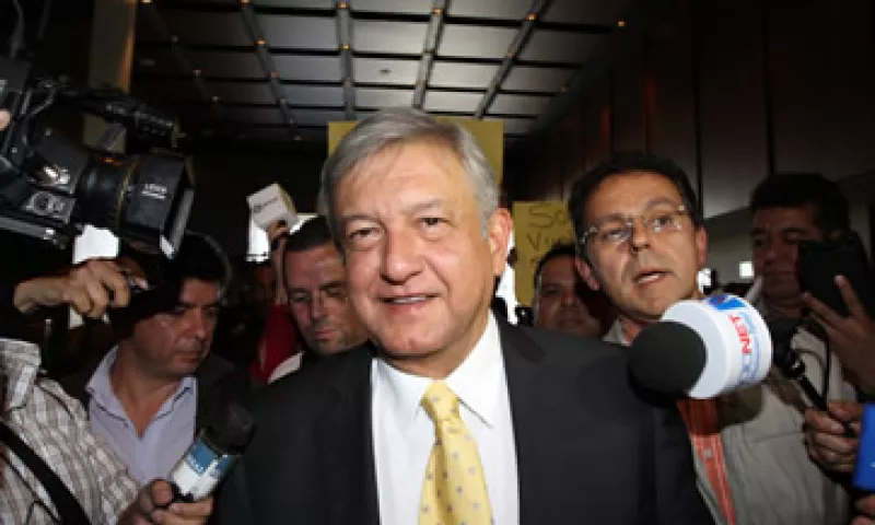 Andrés Manuel deberá ir otra vez por el electorado independiente, calculado entre 35% y 35%, según analistas. (Foto: Notimex)