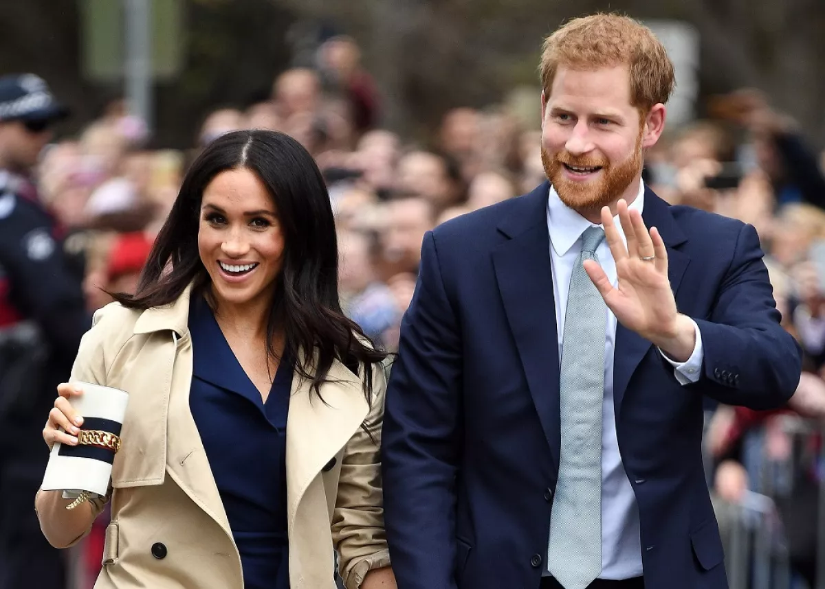 Meghan Markle y el príncipe Harry 