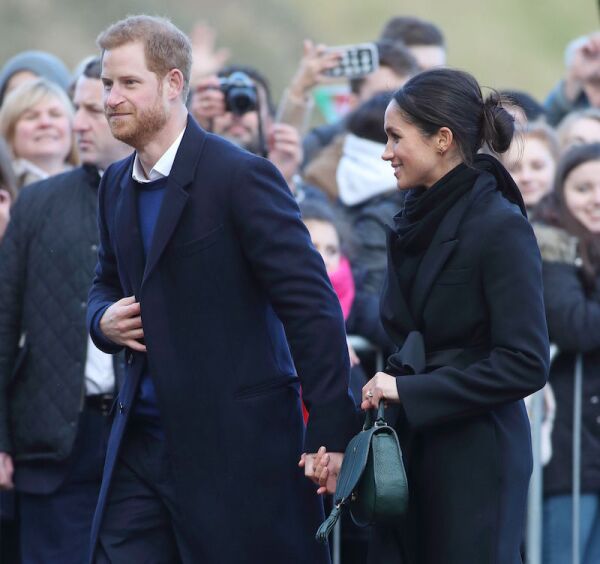 Prince Harry and Meghan Markle visit to Cardiff, Wales, UK - 18 Jan 2018