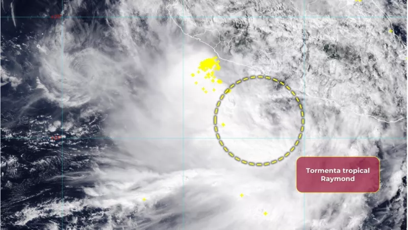 Priscilla se debilita, pero nace la tormenta Raymond y afectará varios estados en México