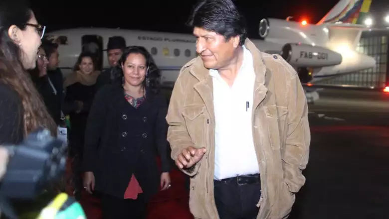 Evo llega a México 