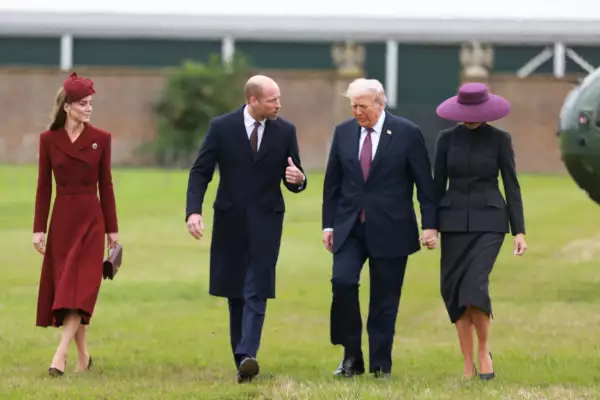 UK Hosts President Trump And First Lady Melania Trump For State Visit - Day Two