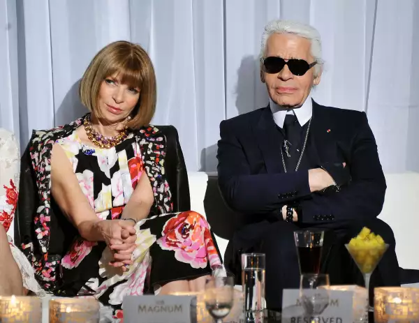 Anna Wintour y Karl Lagerfeld son muy cercanos