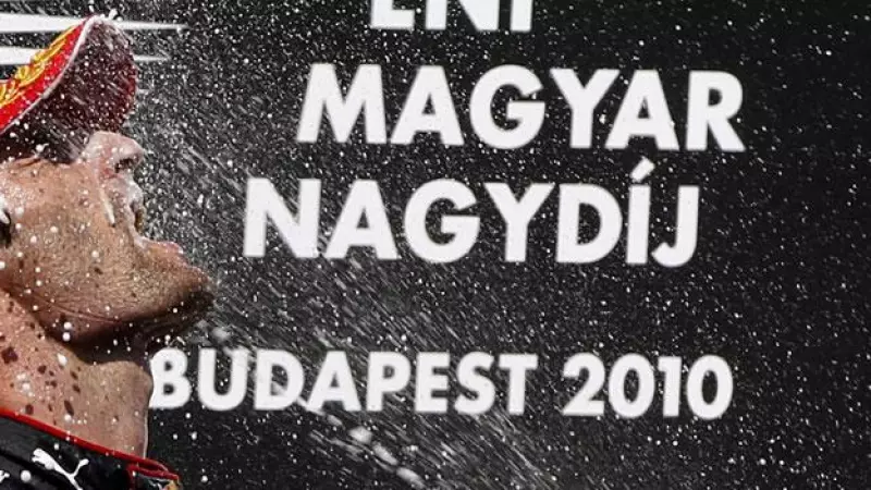 Mark Webber celebra triunfo en la fórmula uno