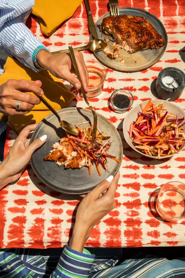 Salmon Ensalada de Cocina Estelar