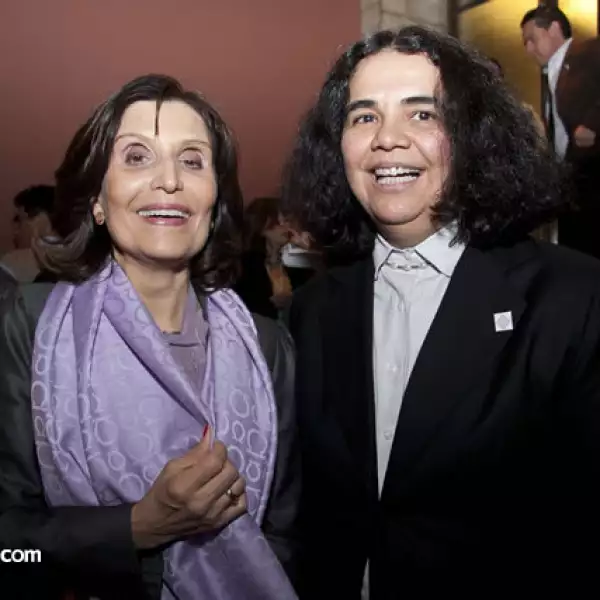 Ángeles Mastretta y Consuelo Sáizar