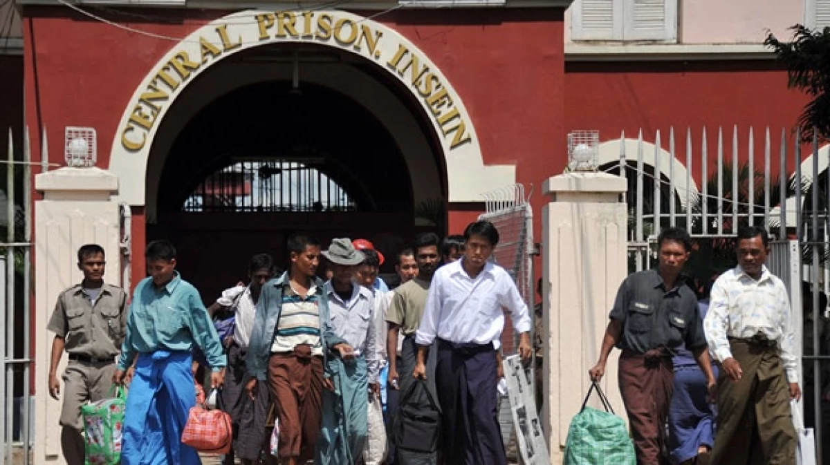 myanmar liberacion carcel presos politicos