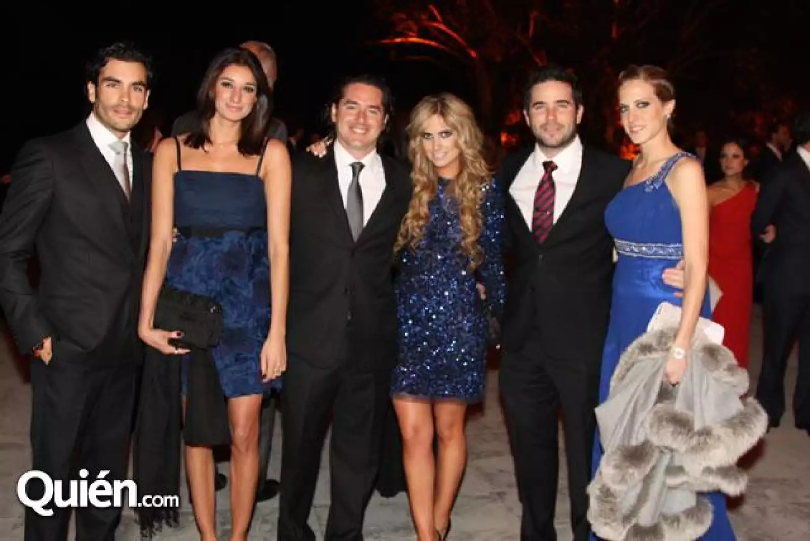 Gonzalo Garcia Vivanco y Mariana Padilla,Checo Barrera y Ana Paola de Barrera,Chema Martinez Gallardo y Stephanie Cortés