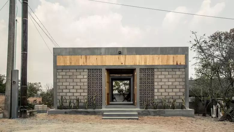 Casa Melani, finalista de la categeoría Vivienda económica y social de Obra del Año 2020