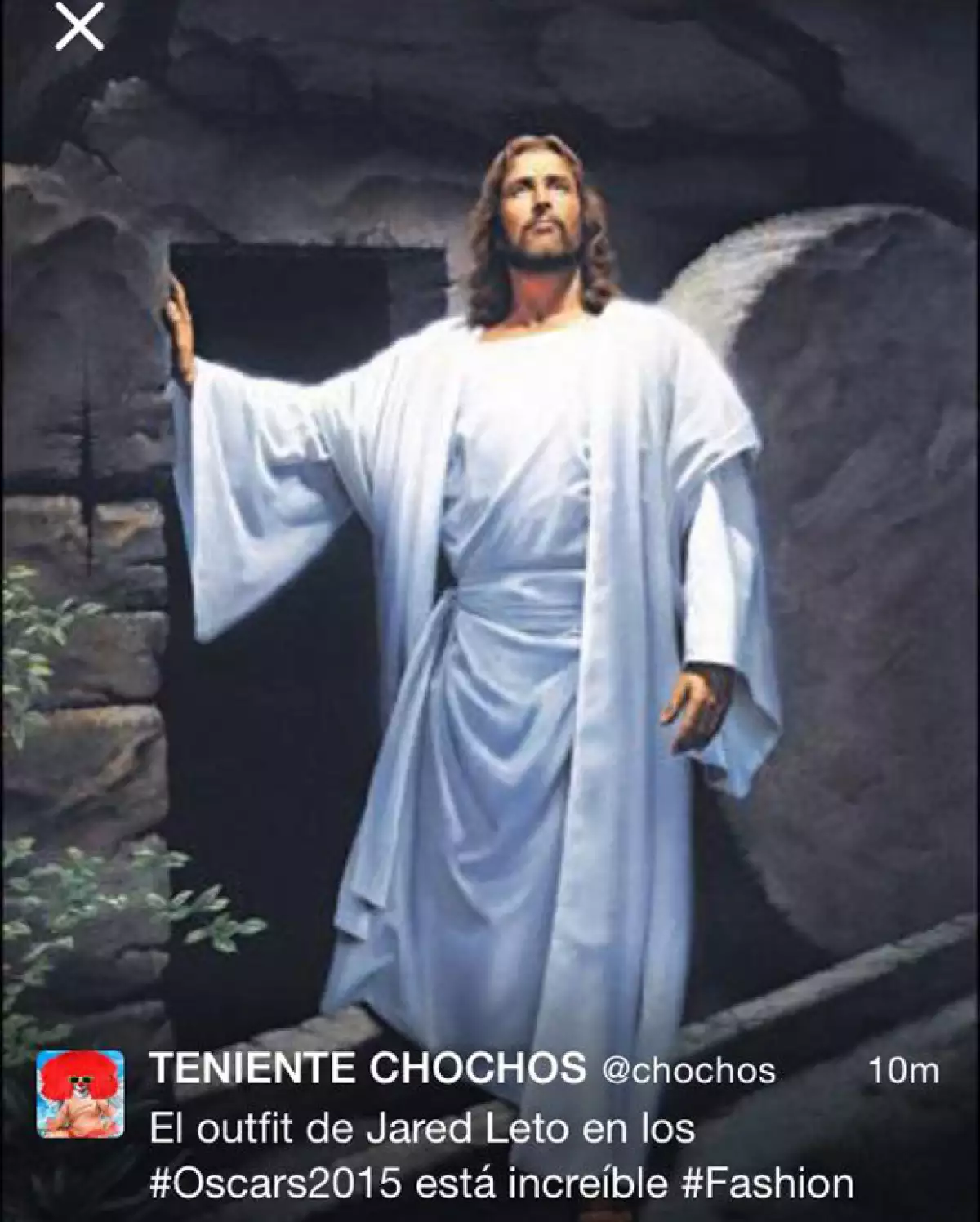 Comparar a Jared Leto con Jesús es uno de los memes más recurrentes en Internet.