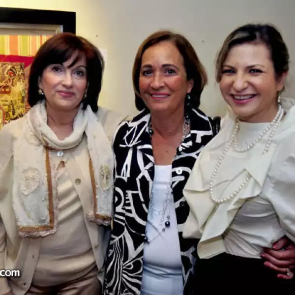 Carmen Garza de Celada, Lucía González de Cueva y Mara Sepúlveda
