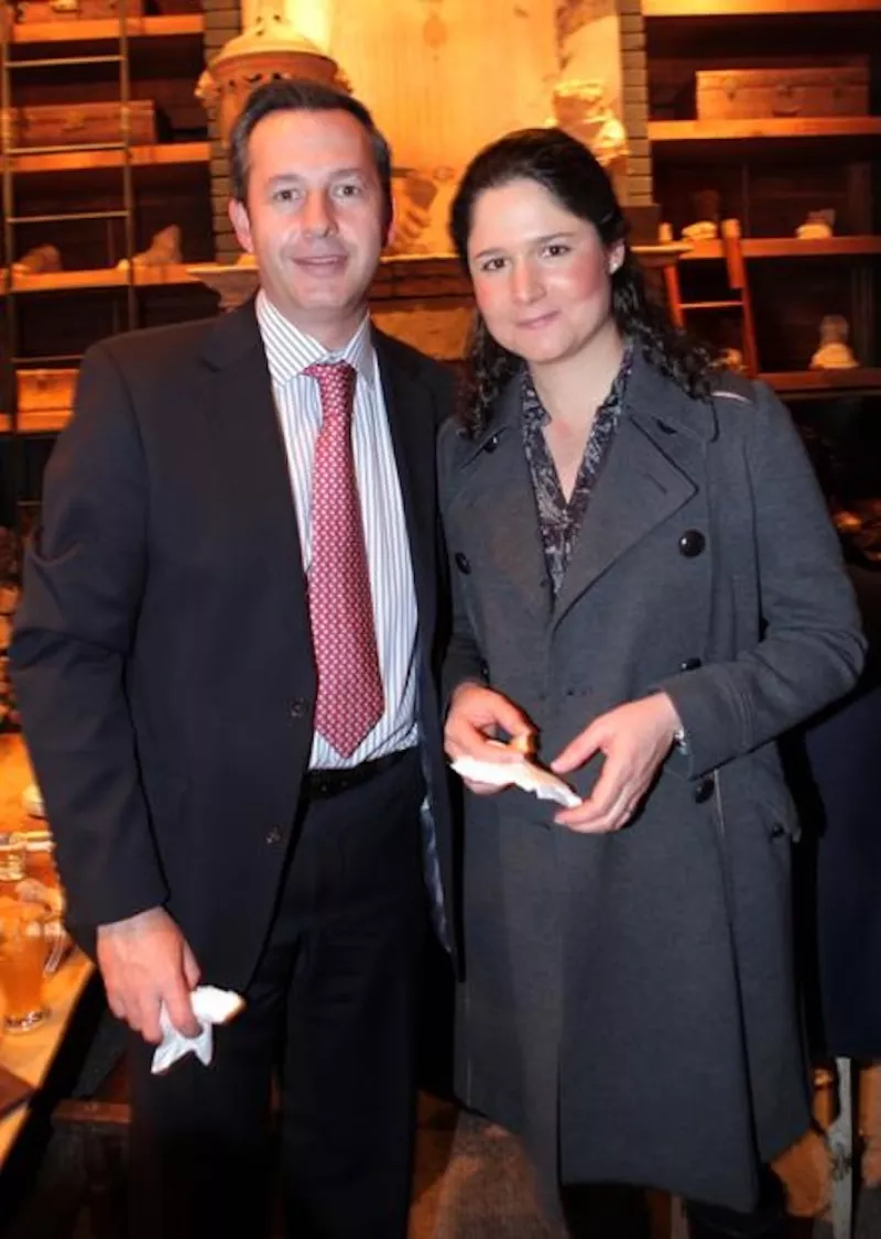 Lorena Ochoa y Andrés Conesa