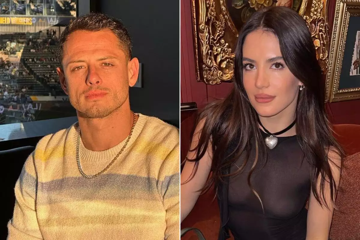 Javier Chicharito Hernández y Sarah Kohan