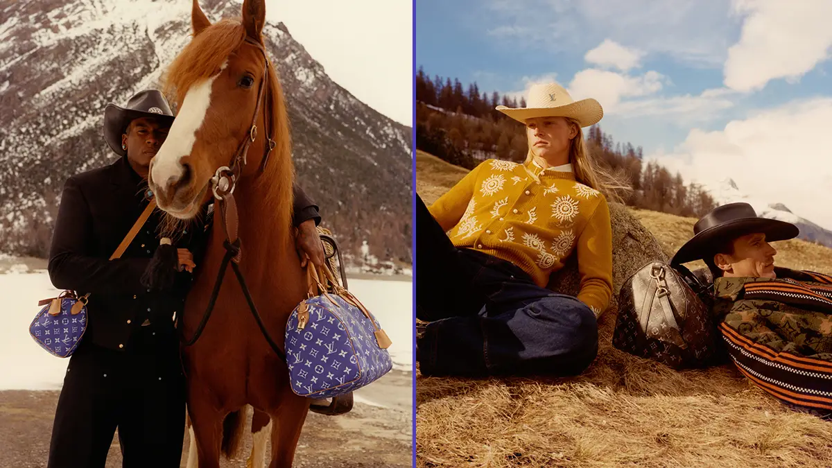 Louis Vuitton muestra su cara más vaquera en la nueva campaña de Pharrell
