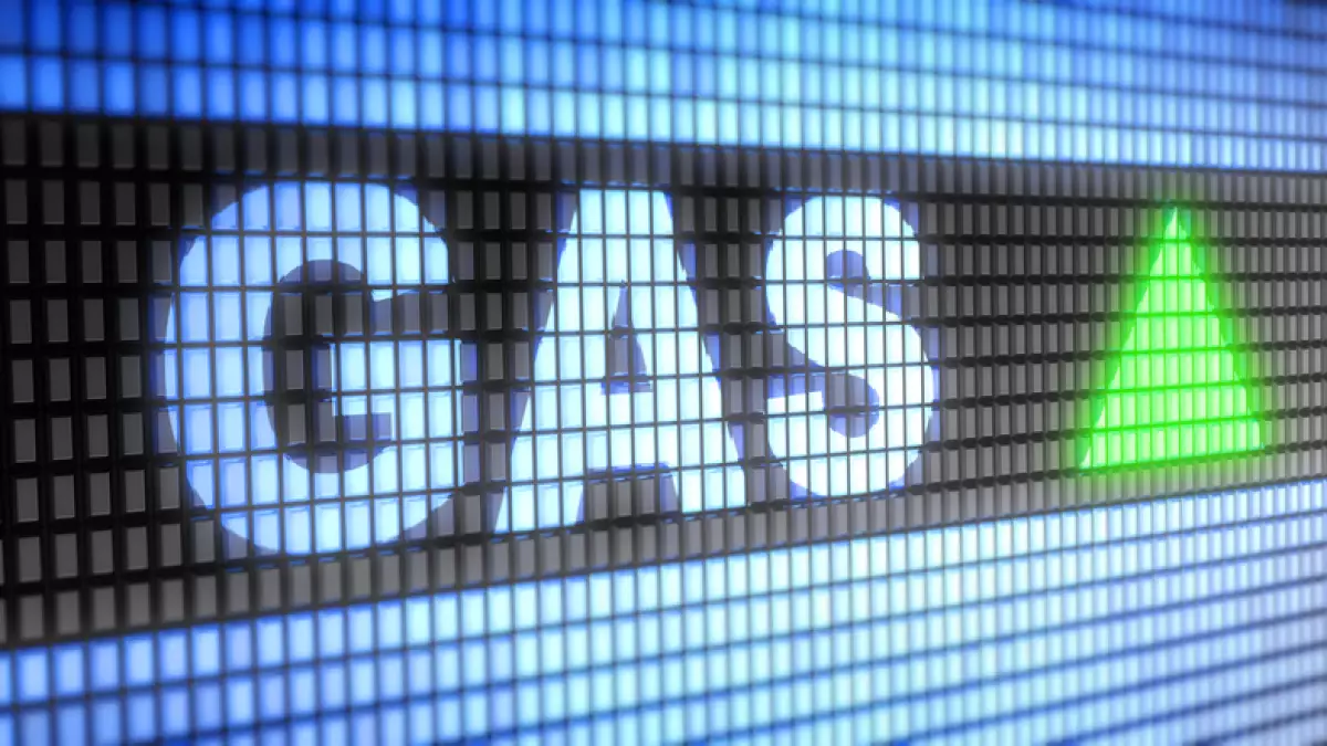 índice de cotización del gas natural